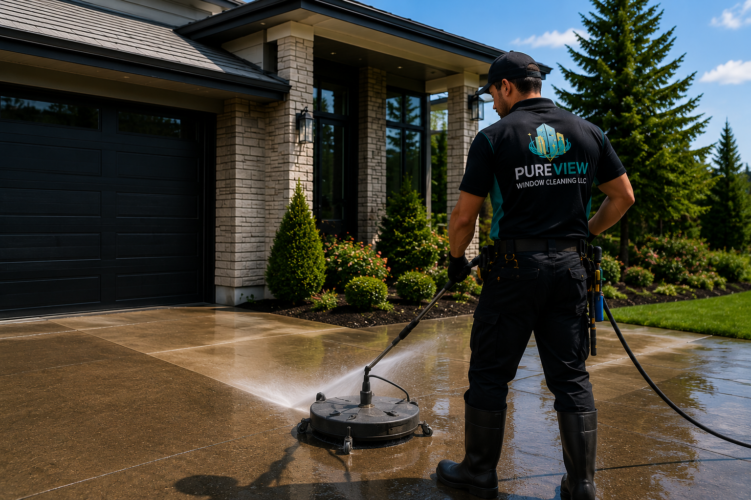 Professional residential window cleaning